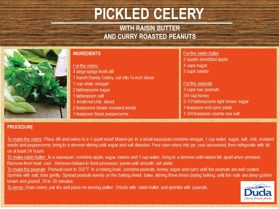 Pickled Celery