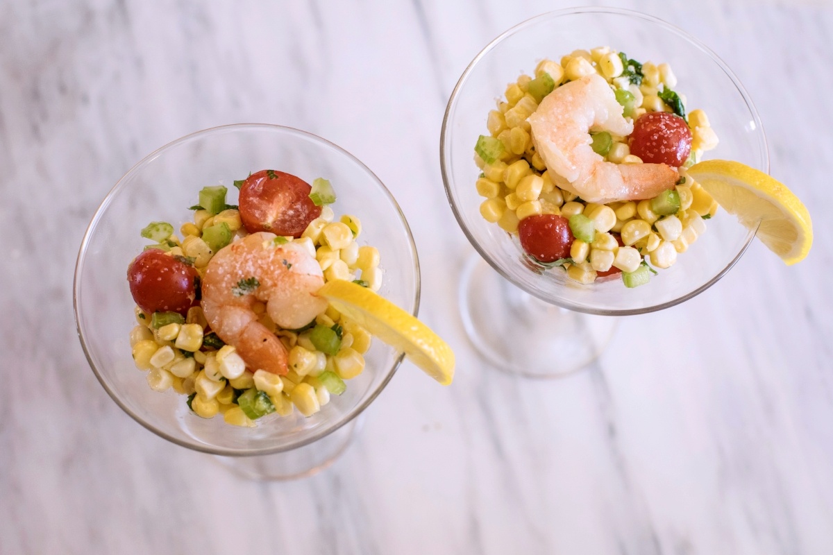 Corn Shrimp Ceviche