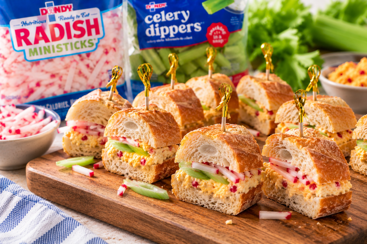 Pimento Cheese Tea Sandwiches