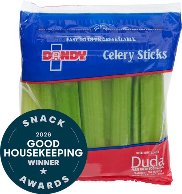 celery sticks 8oz bag Good Housekeeping Snack Awards