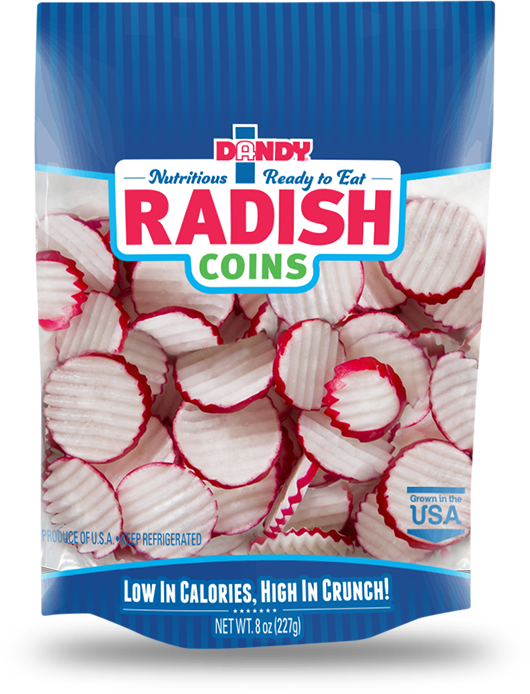 bag of radish coins