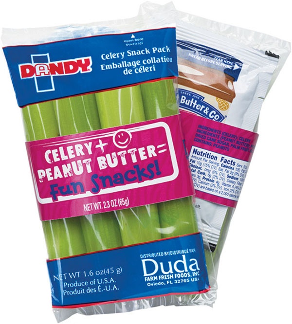 Snack Pack - Celery + Peanut Butter