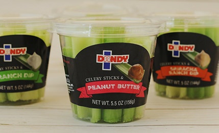 celery snack cups