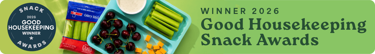 Dandy Celery Sticks - Winner 2026 Good Housekeeping Snack Awards