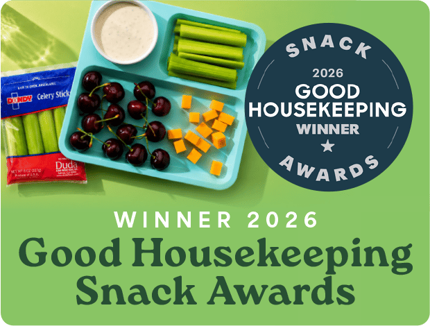Dandy Celery Sticks - Winner 2026 Good Housekeeping Snack Awards