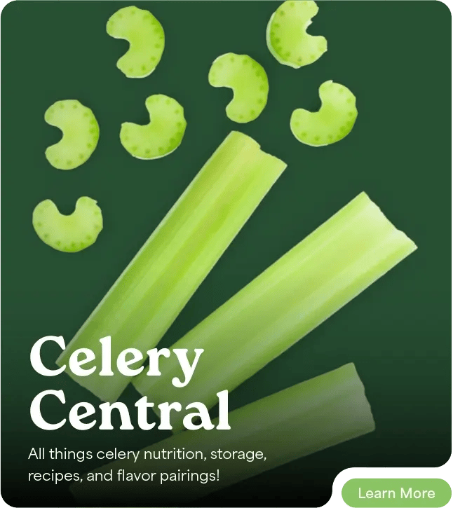 Celery Central: All things celery nutrition, storage, recipes, and flavor pairings!