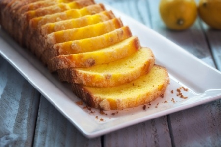 Lemon Glazed Pound Cake