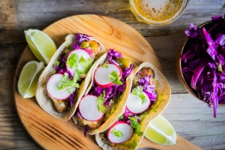 Clementine Lime Chicken Tacos