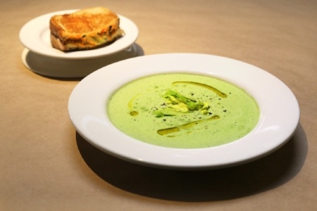 Dandy® Celery Soup with Pimento Cheese Toastie