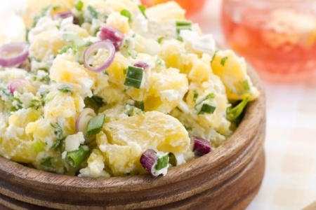 Potato Salad with Pickled Celery