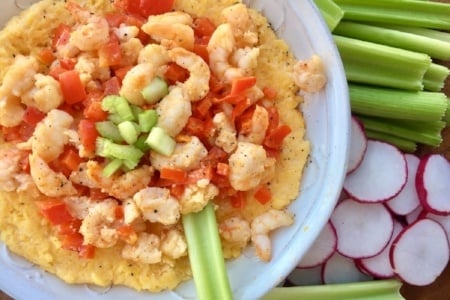 Shrimp and Grits dip 