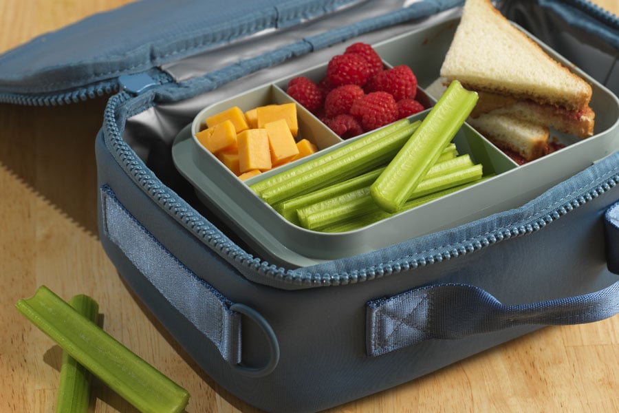 Dandy celery sticks in a lunchbox