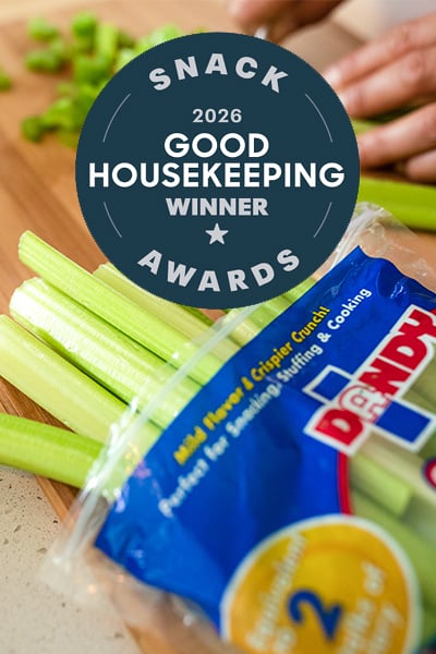 Dandy Celery Sticks - 2026 Good Housekeeping Snack Awards Winner!