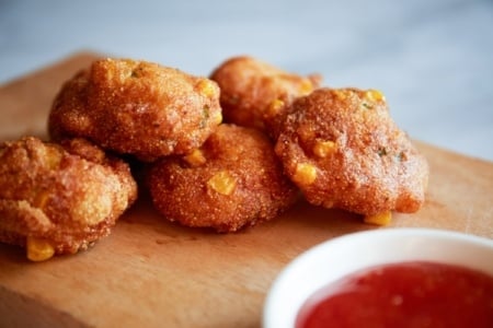 Sweet Corn Hush Puppies