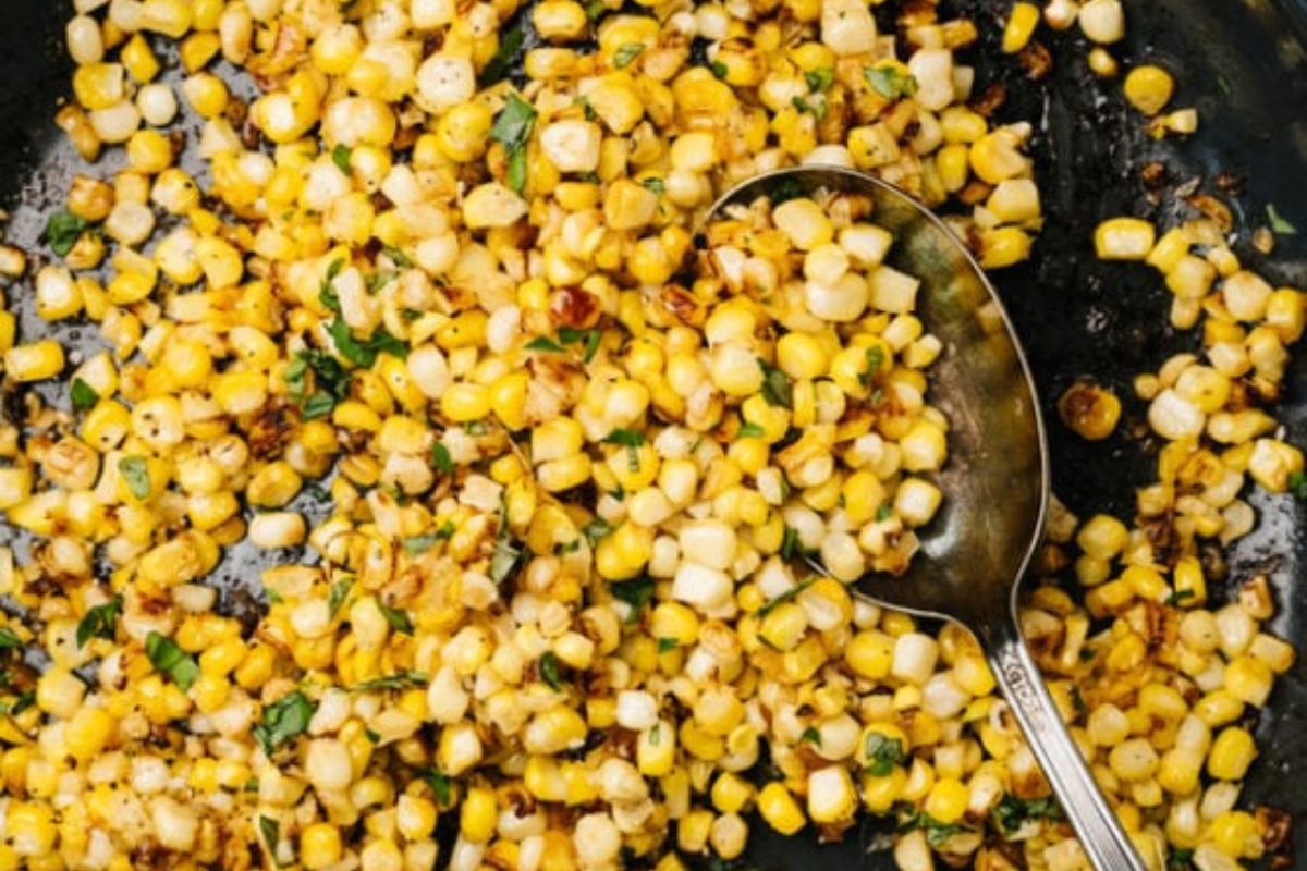 Brown Butter Dandy® Corn & Kale Bake