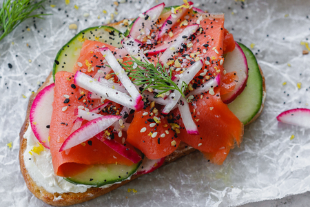 Smoked Salmon Toast