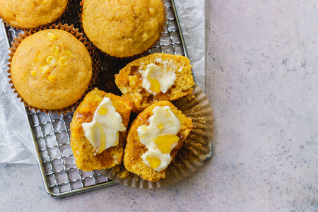 Pumpkin Corn Muffins