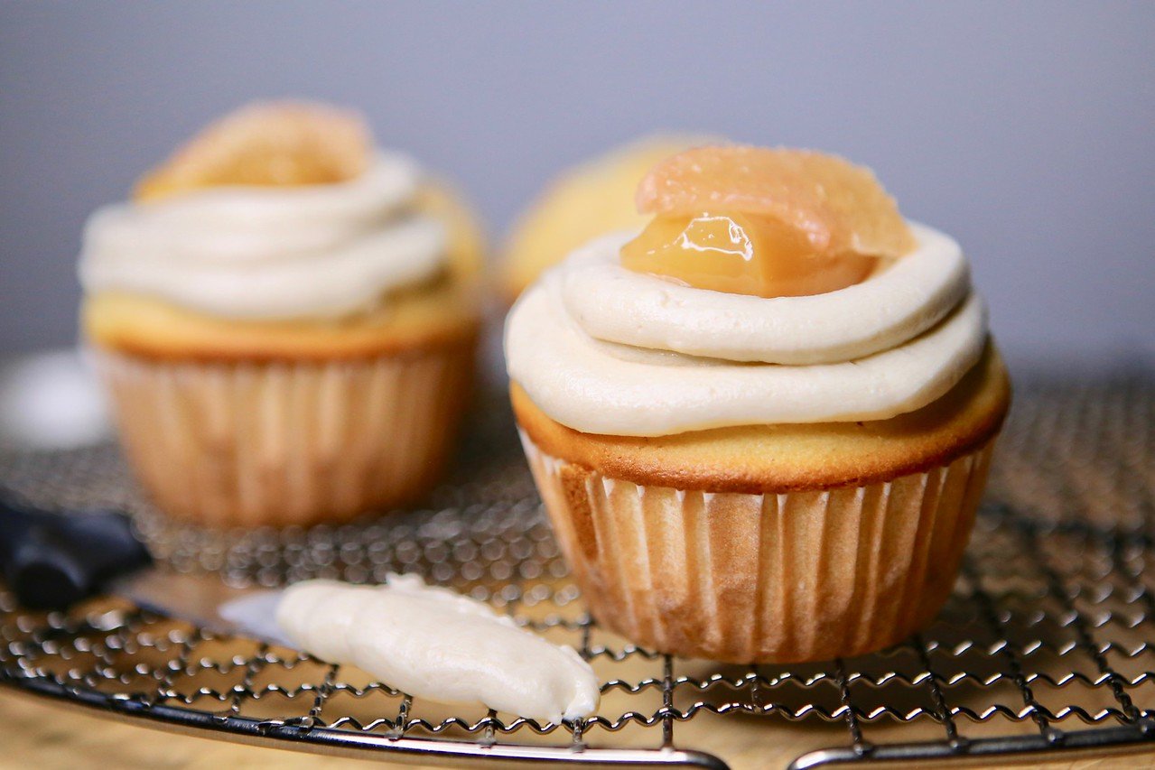 Grapefruit Cupcakes