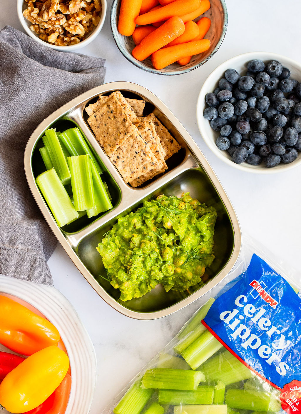 Green Goddess Chickpea Salad