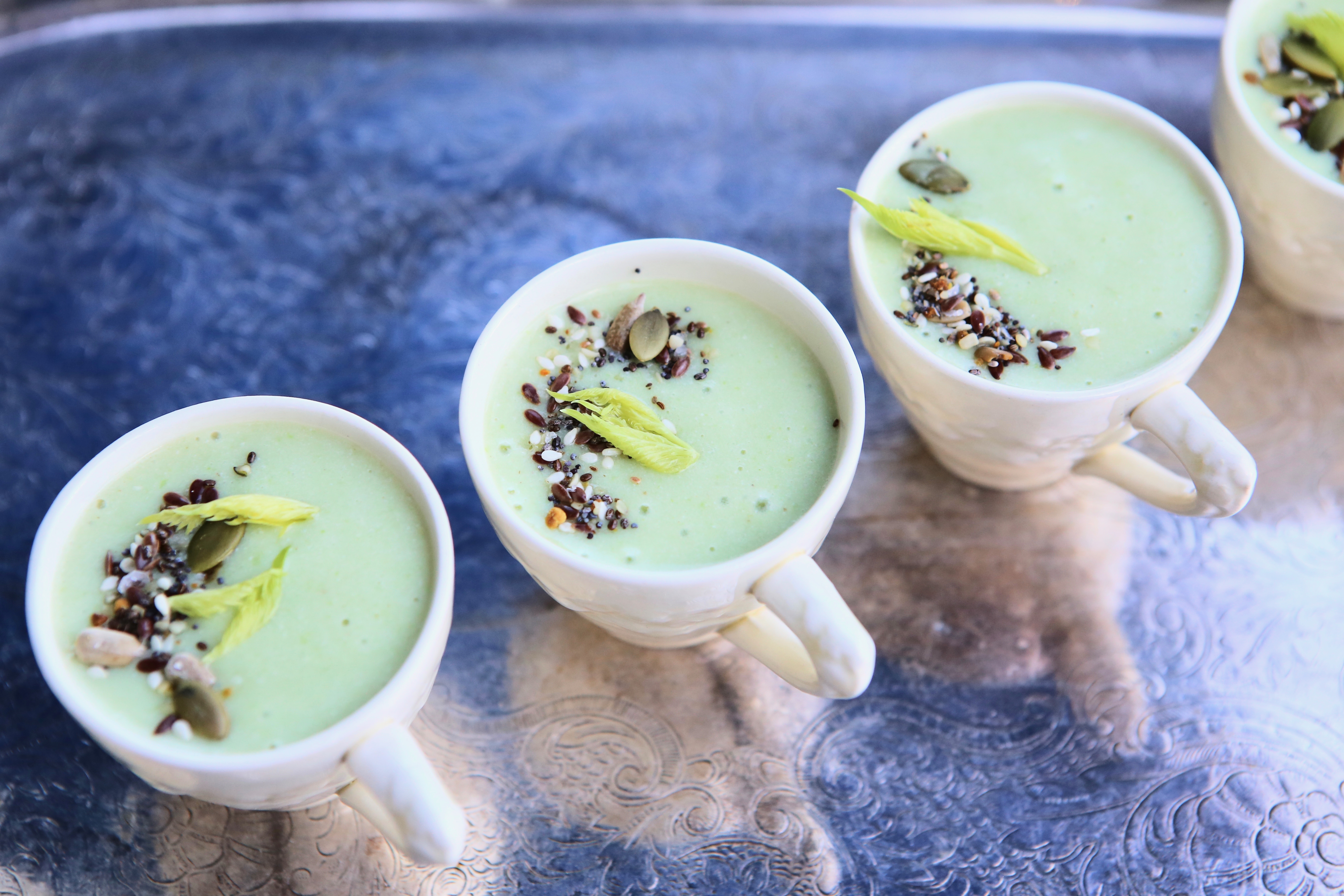 Vegan & Gluten-Free Dandy® Celery Soup (Vichyssoise)