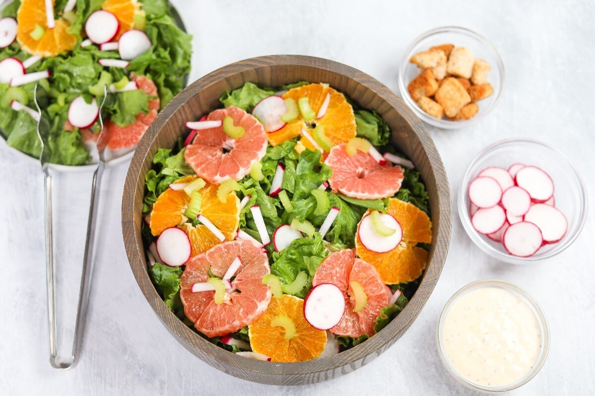 Radish Citrus Salad