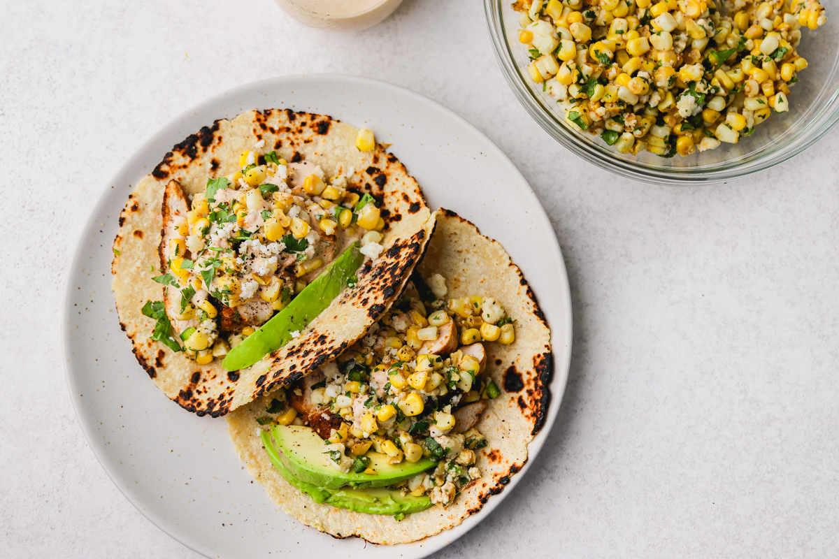 Street Corn Chicken Tacos3