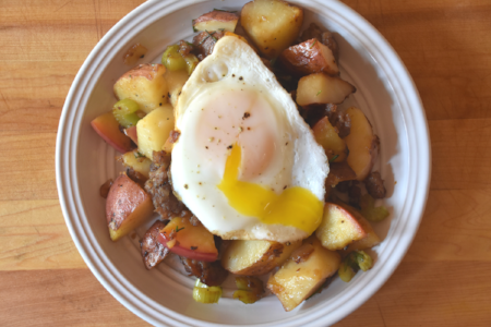 Potato Apple Dandy Celery Hash