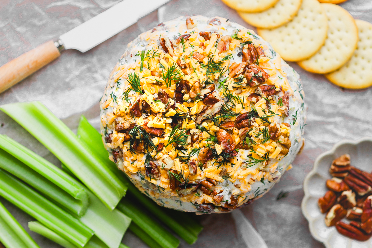 Dill Pickle Cheese Ball