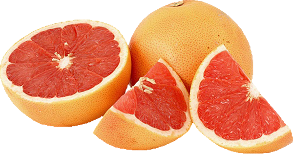 red grapefruits