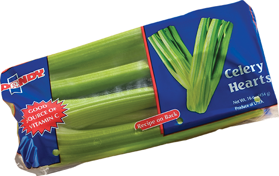 package of celery hearts