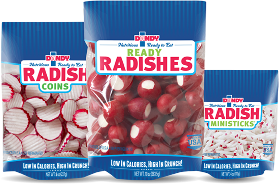 packaged Ready Radishes