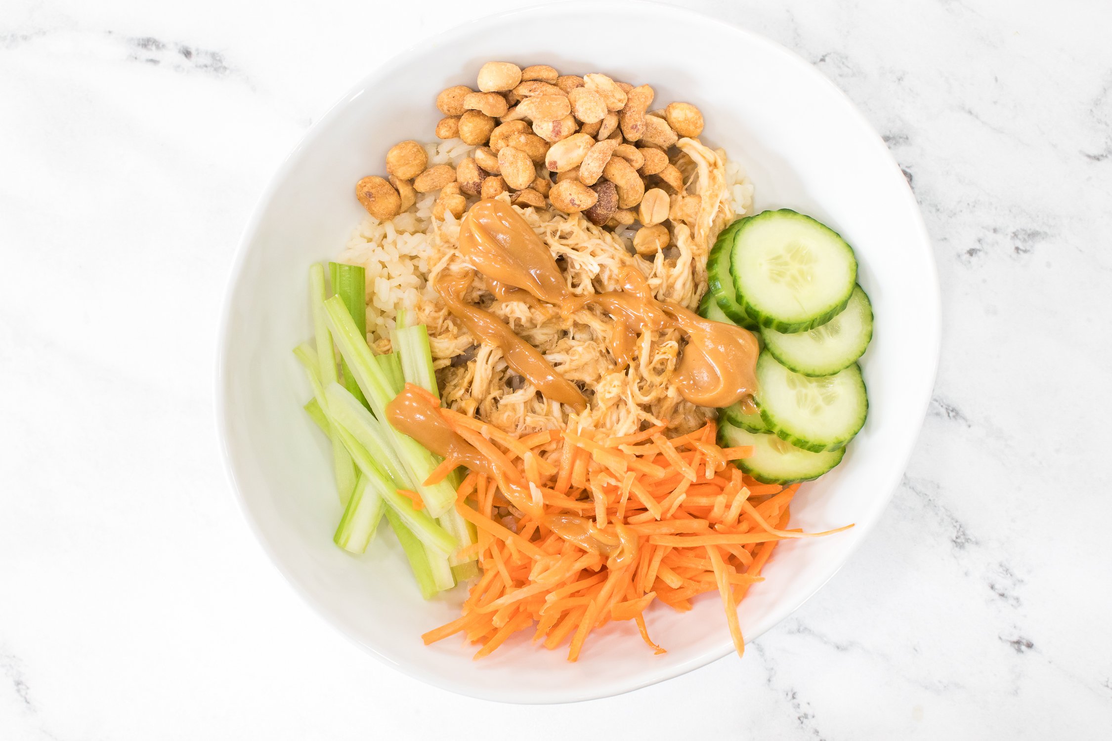 peanut and chicken bowl (15)